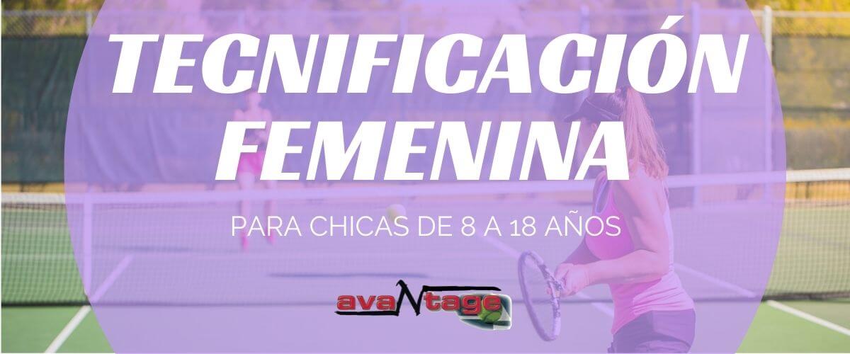 tecnificación tenis femenino Getafe